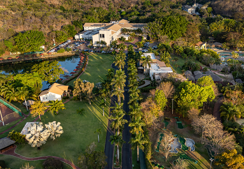 Visão aérea do Resort Rio Quente