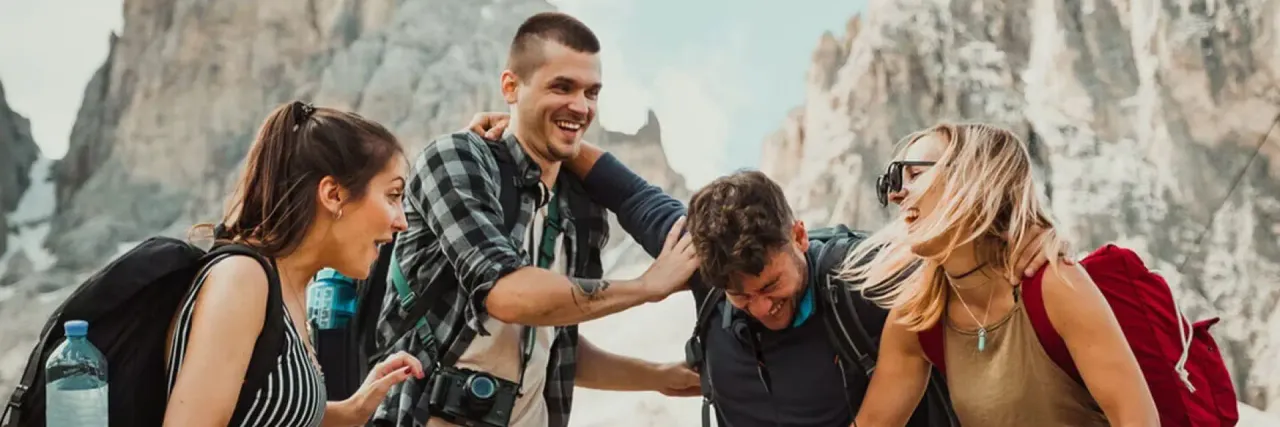 grupo de viajantes